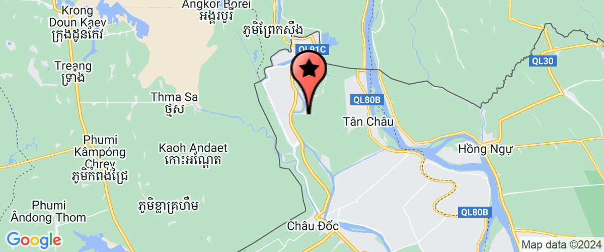 Map go to Trieu Kha Company Limited
