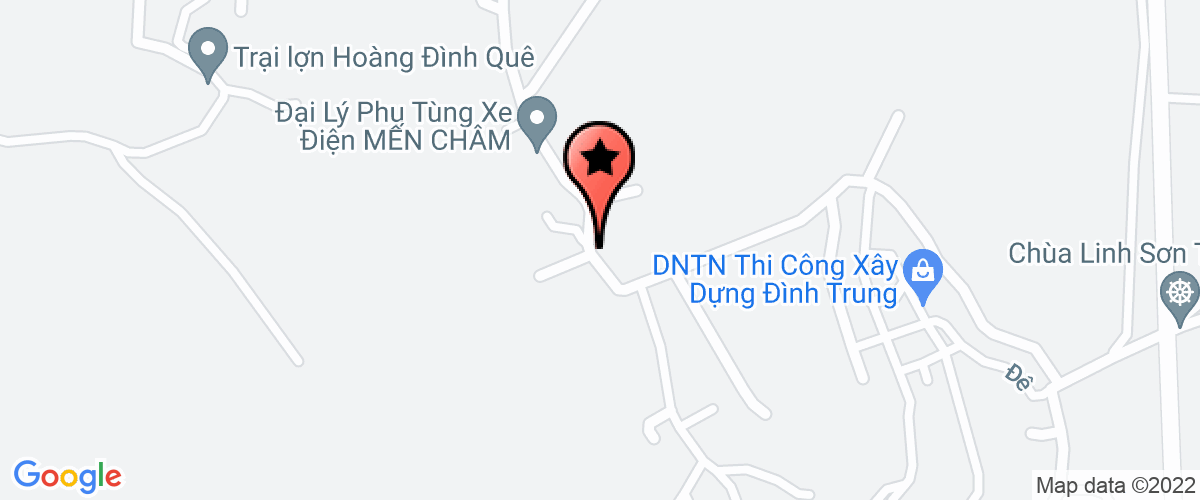 Map go to Phu Thinh Bac Giang Electric Company Limited