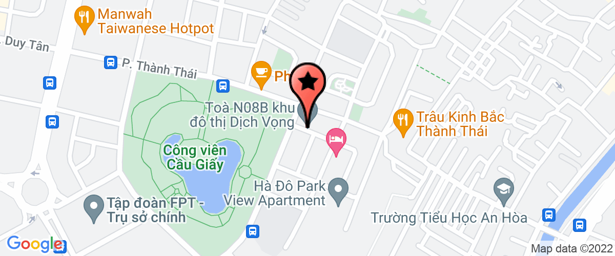 Bản đồ đến Công Ty TNHH Công Nghệ Mantek
