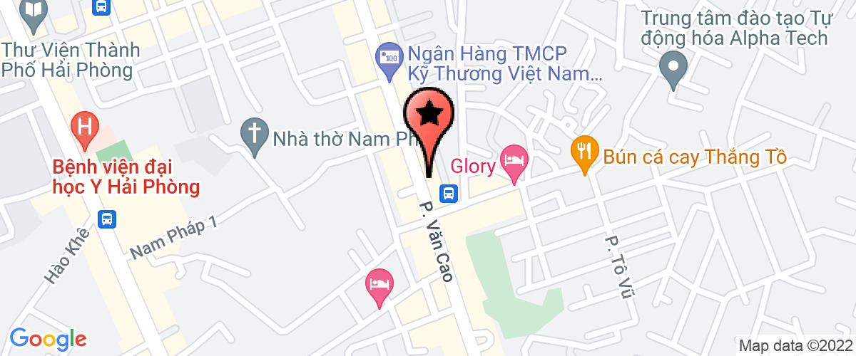 Map go to Son Vu Travel Trading Company Limited