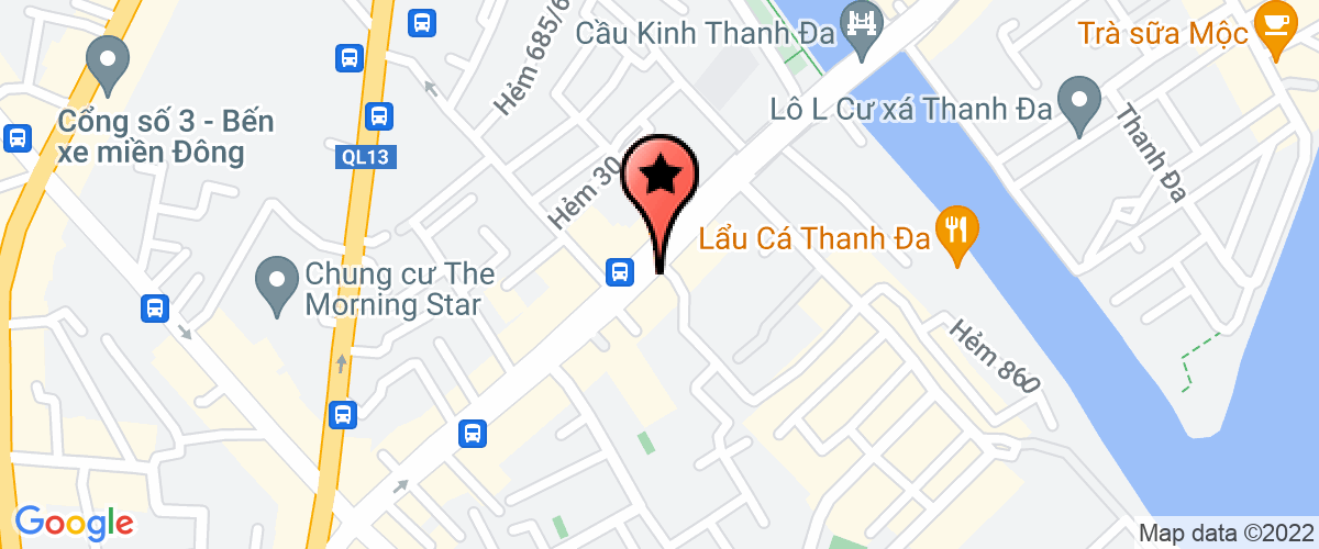 Map go to Minh Thai Tin Service Trading Company Limited