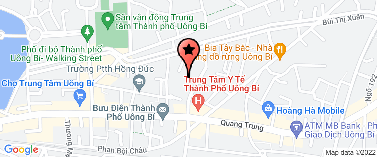 Bản đồ đến Công Ty TNHH Thực Phẩm Vang Thanh Dương