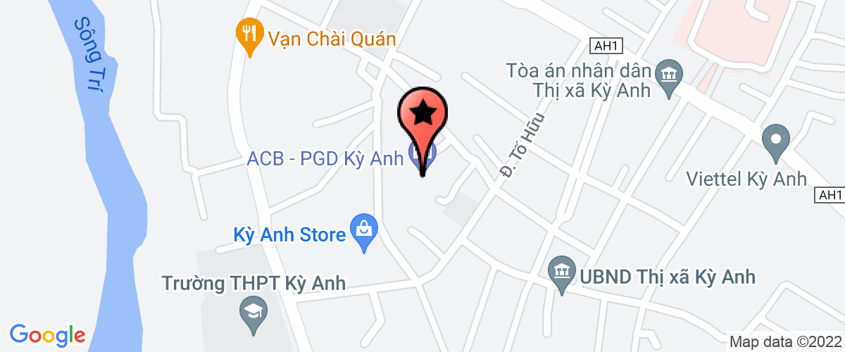 Map go to Ky Anh Computer Joint Stock Company