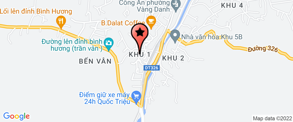 Map go to Cat Vang Song Lo Duc Thang Company Limited