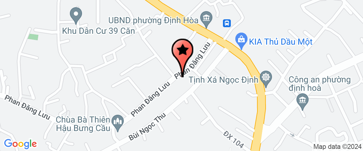 Map go to Thao Vy Service Trading Production Company Limited