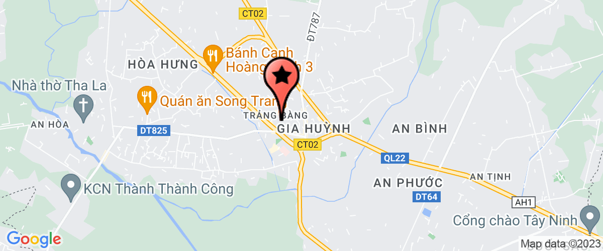 Map go to Hoi Lien Hiep  Trang Bang District Women