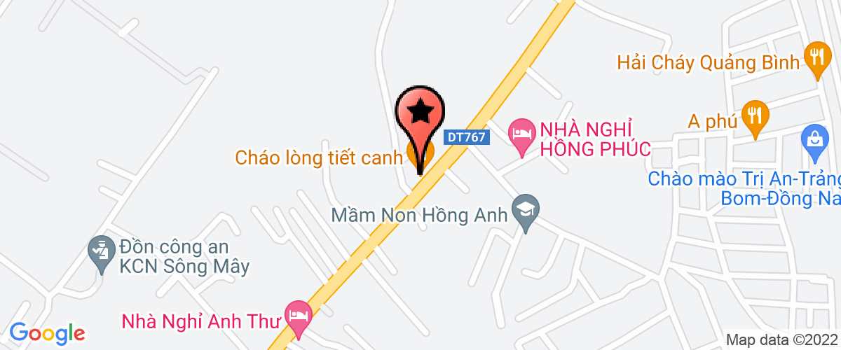Map go to Tien Dai Phat Construction Trading Service Company Limited