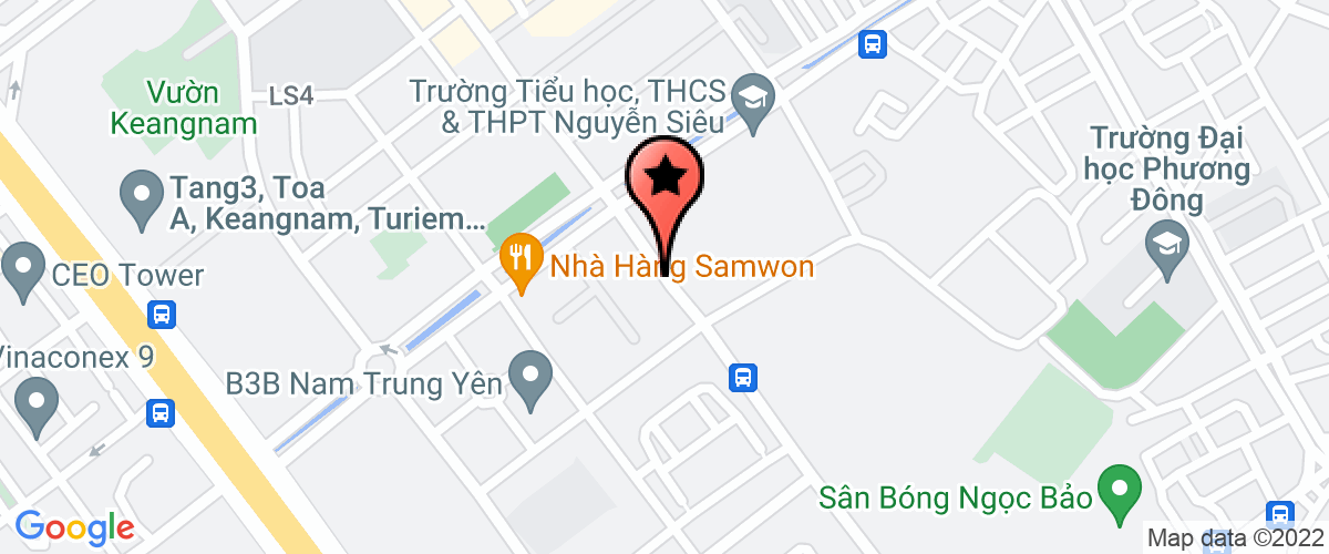 Bản đồ đến Công Ty TNHH Dịch Vụ In Thiên Huy