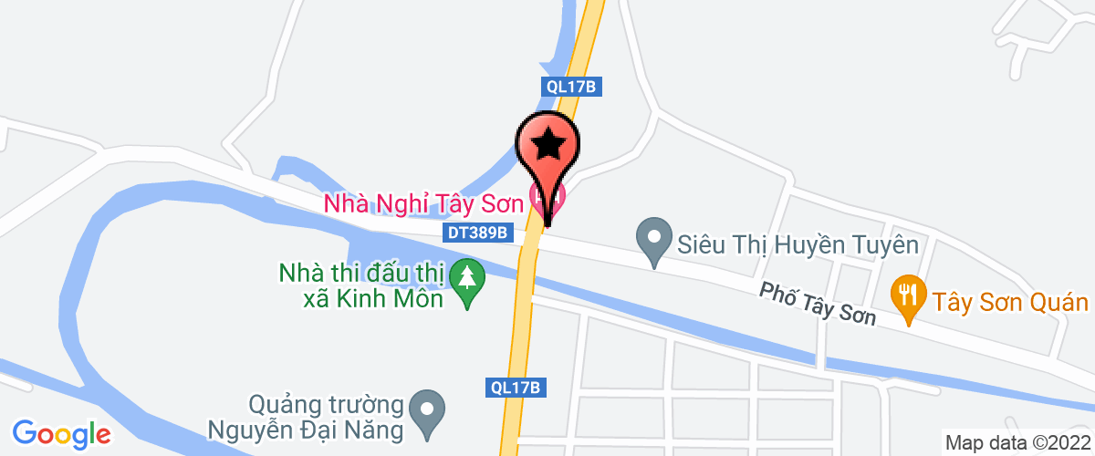 Bản đồ đến Công Ty TNHH Thương Mại Tây Sơn Km