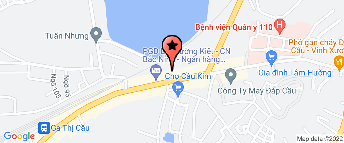Map go to Anh Dung Construction And Trading Investment Joint Stock Company