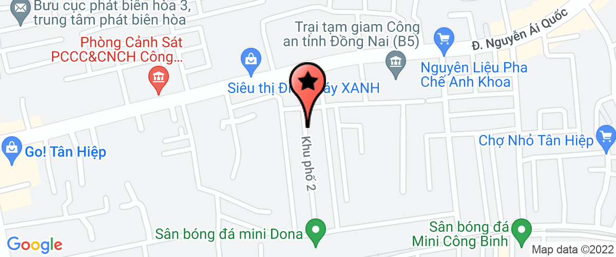 Map go to Suat An Hoang Phong Industry Company Limited