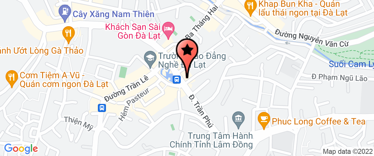 Map go to Trai Tim Viet Da Lat Joint Stock Company