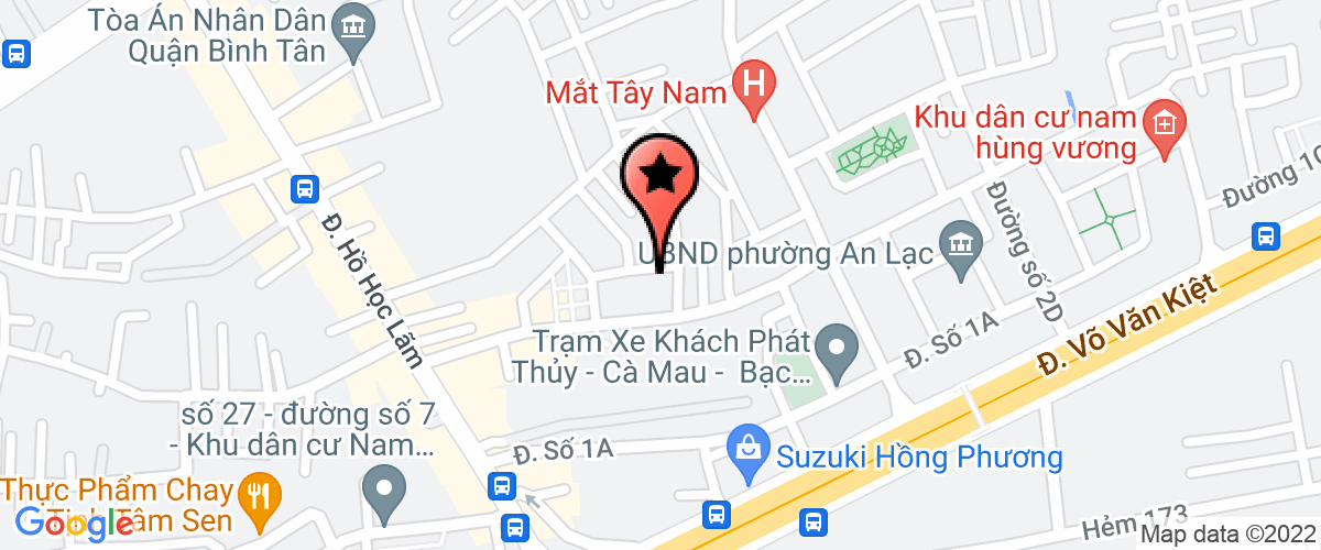 Bản đồ đến Công Ty TNHH Công Nghệ Tanixa