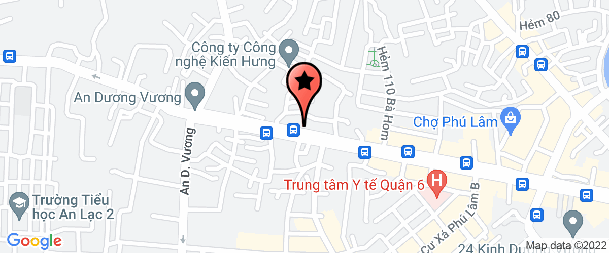 Map go to Tan Nguyen Development Trading Service Company Limited