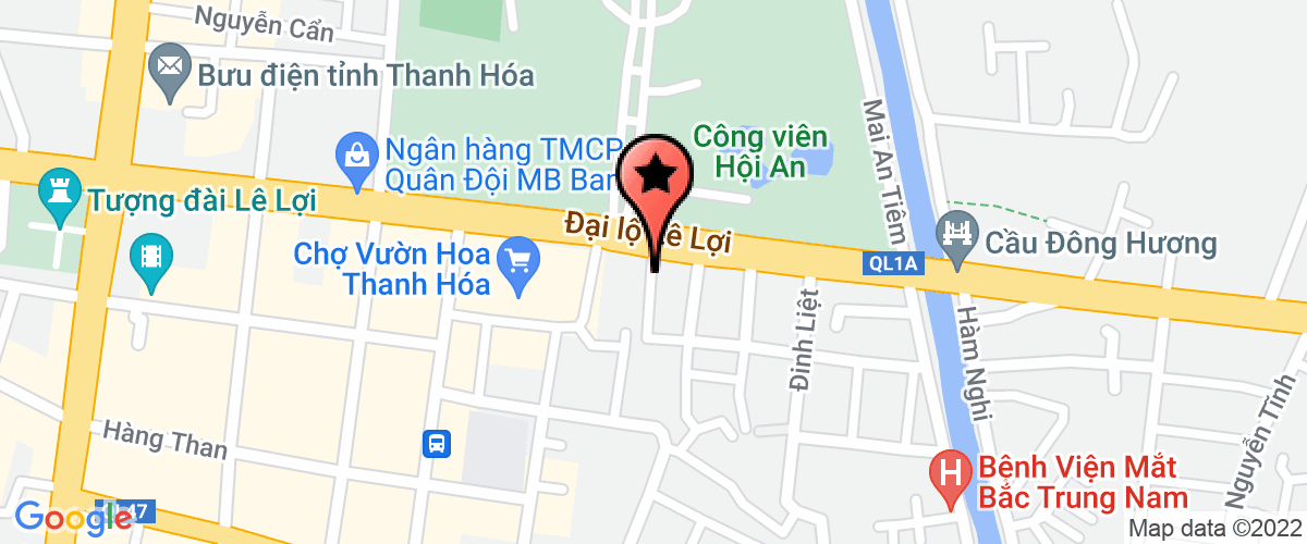 Map go to Ha Noi Hoang Gia Real-Estate Joint Stock Company