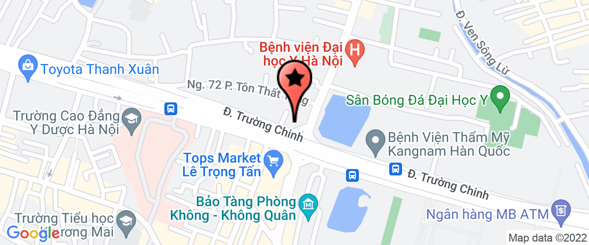 Map go to Thoi Dai Moi Investment Trading and Construction Joint Stock Company