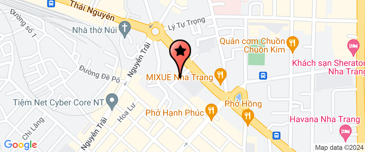 Bản đồ đến Công Ty TNHH Thương Mại Và Dịch Vụ Kim Phượng Nha Trang