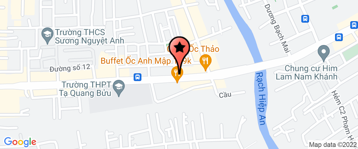 Map go to Truong Phuc Training Company Limited