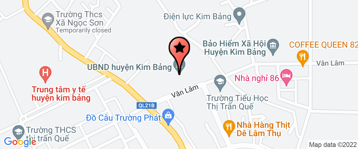 Map go to Ngoc Quy Trading Production Company Limited