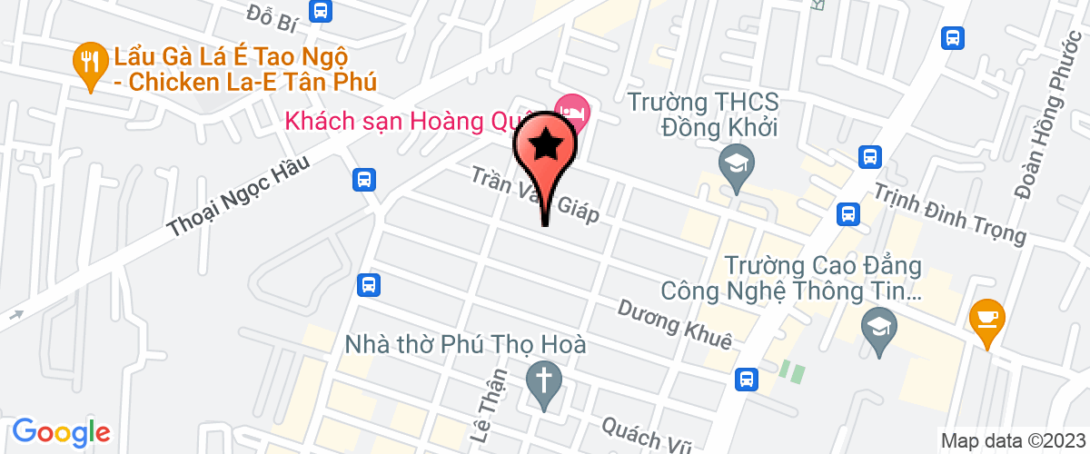 Map go to Branch of   Tuan Hoa - Kho Hang Service Trading Solution Company Limited
