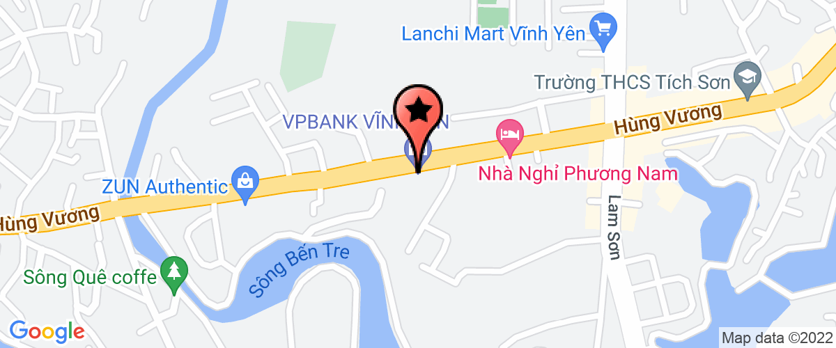 Bản đồ đến Công Ty TNHH Hd Việt Nam Vp