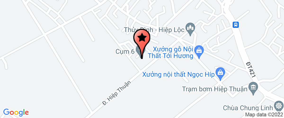 Map go to Kth VietNam Trading And Investment Company Limited