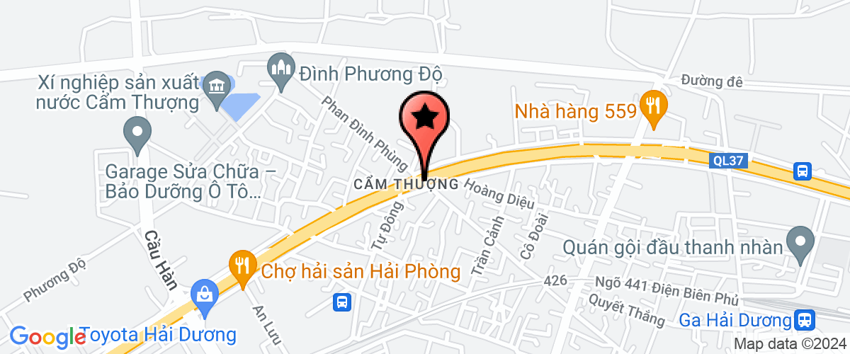 Map go to Hai Duong Phu Thanh One Member Company Limited
