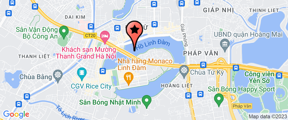 Map go to Nam Linh Bussiness Company Limited