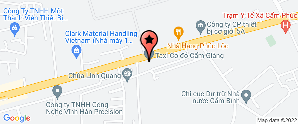 Map go to hang Ha Anh Door