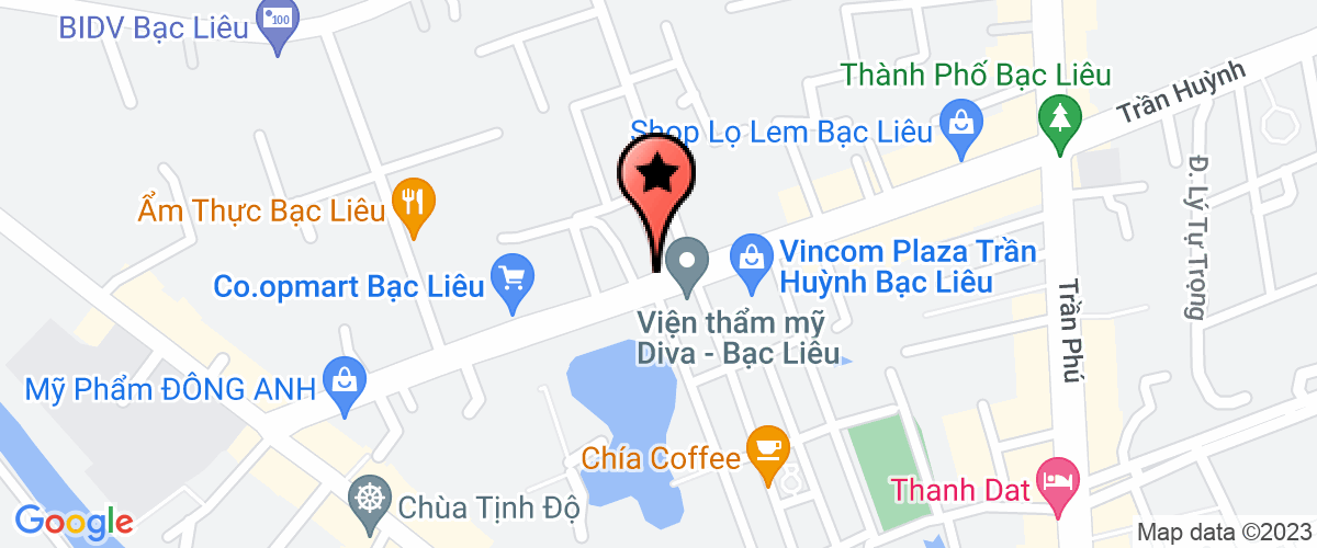Map go to Travel Bac Lieu Company Limited