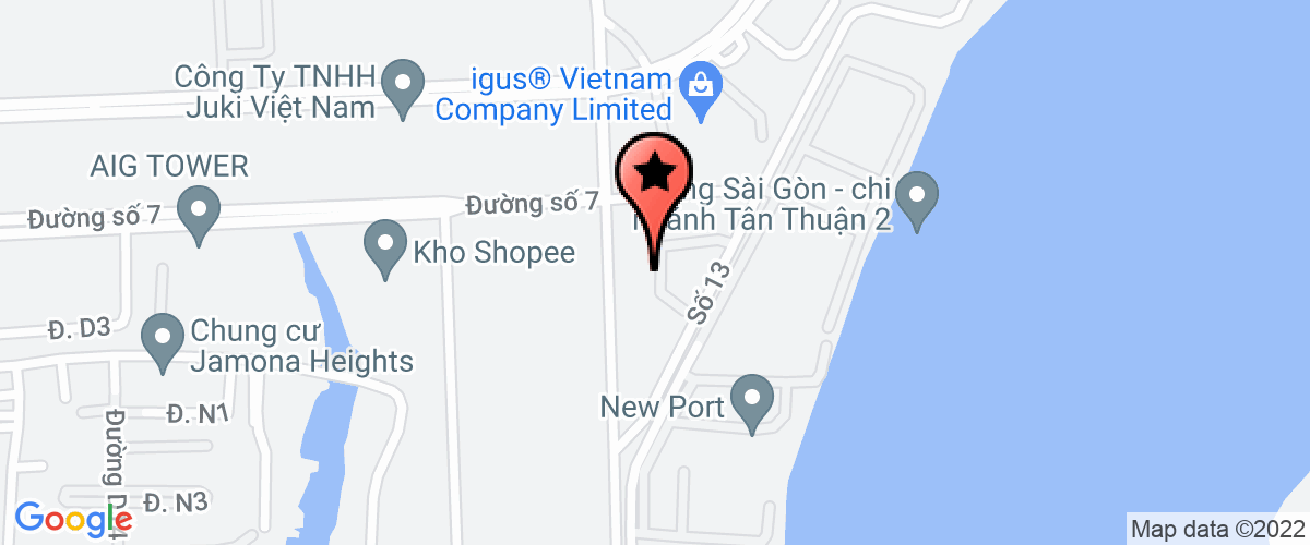 Map go to DAIWA LANCE(NTNN) International Company Limited