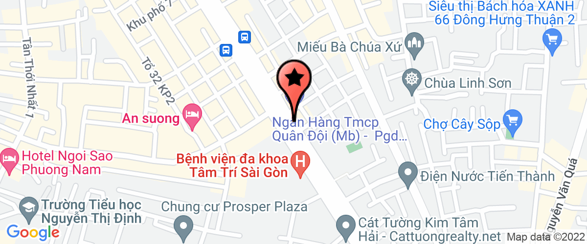 Map go to Chanh Nghiep Technology Development Training Company Limited