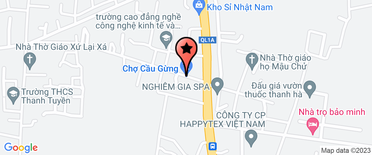 Bản đồ đến Công Ty TNHH Thương Mại Và Du Lịch Khôi Việt