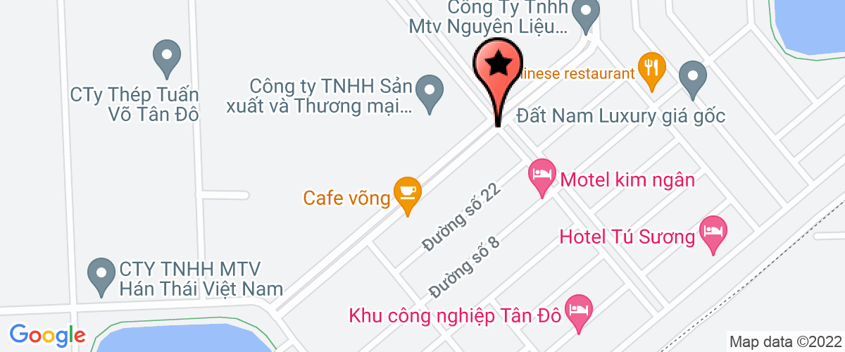 Map go to Hoang Ha Diep Company Limited