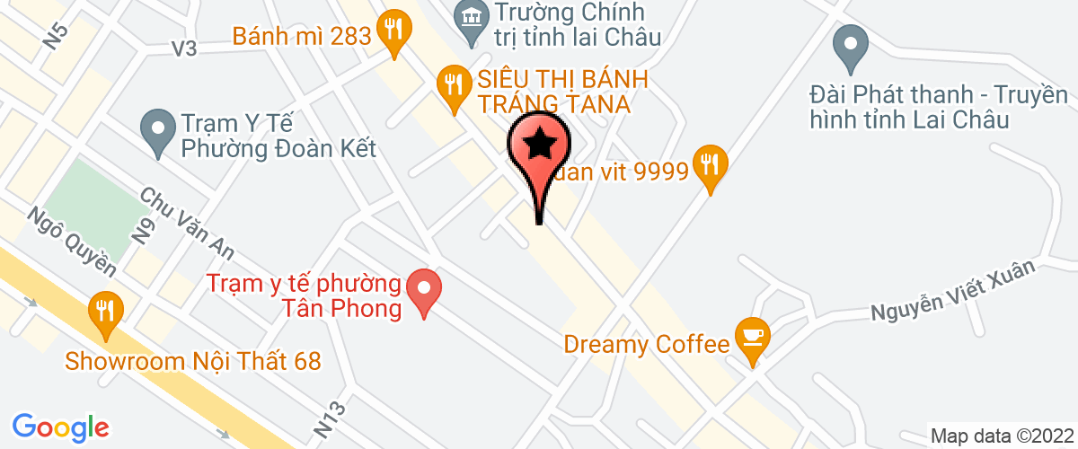 Map go to thuong mai va dich vu Thanh Vinh Company Limited