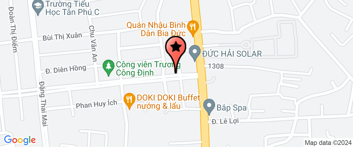 Map go to Bình Toan Trading Company Limited