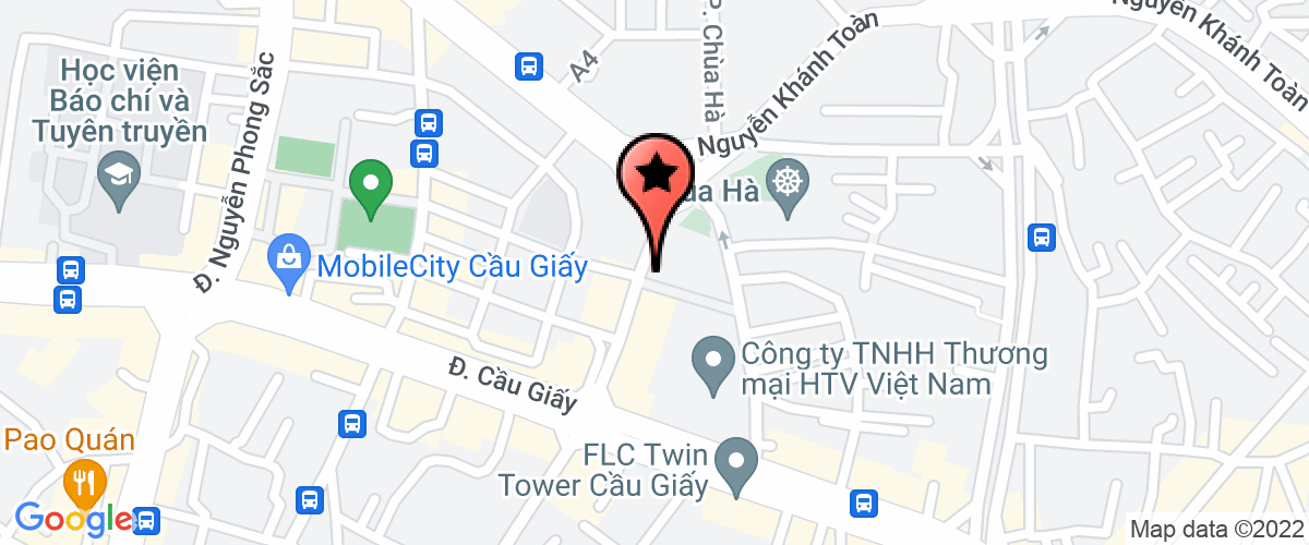 Map go to Tin Viet Preventing and Fighting Fire Equipment and Service Limited Liability Company