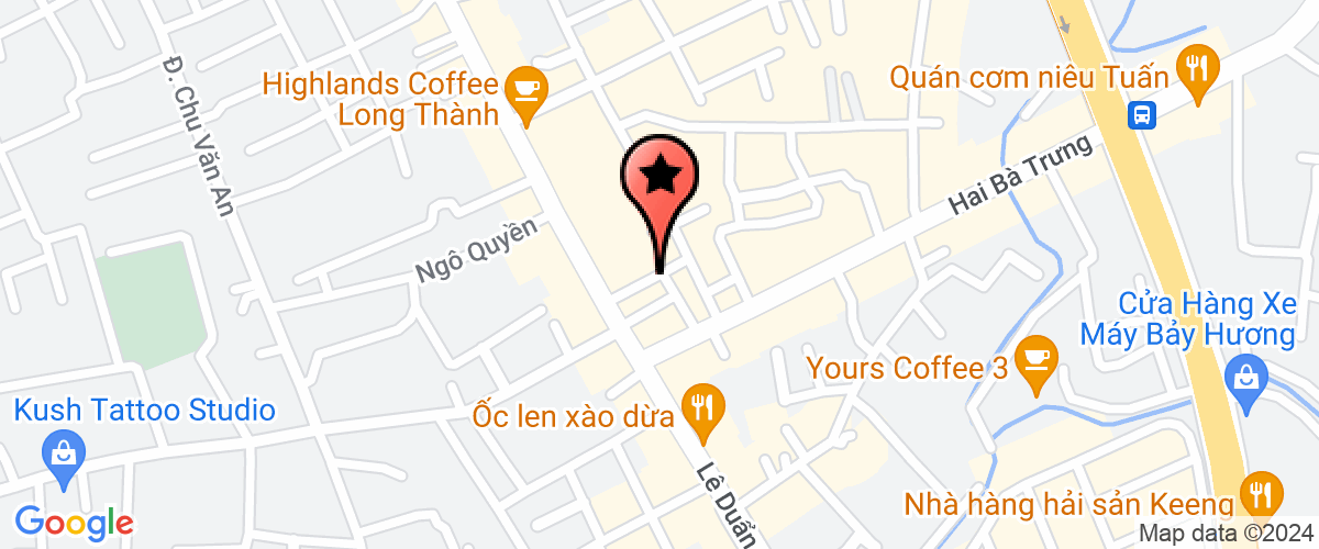 Map go to Huu Chien Trading Development Company Limited