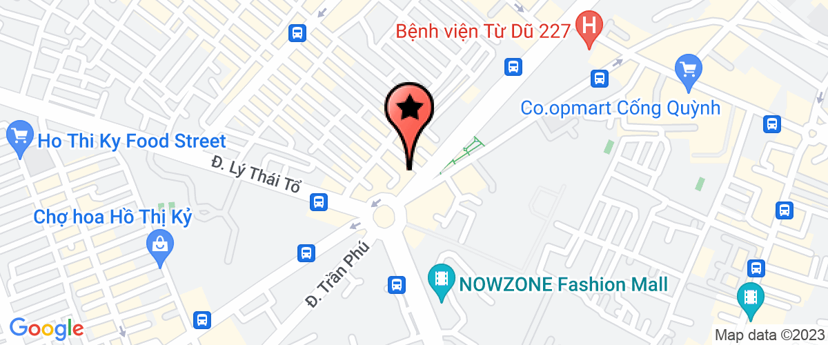 Map go to Mat Troi VietNam Real-Estate Development Investment Joint Stock Company