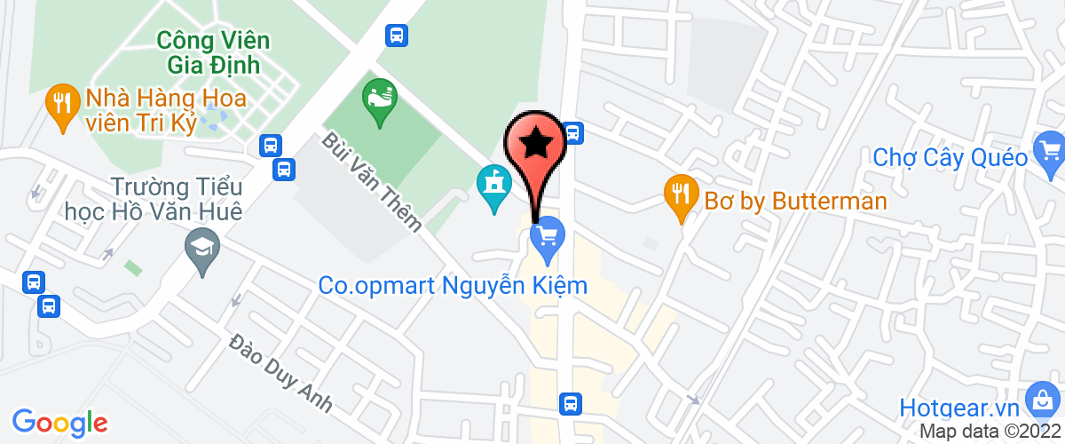 Map go to Sac Viet Food Company Limited
