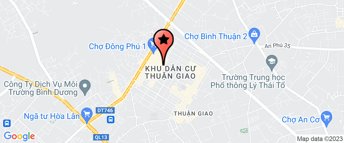 Map go to Thien Truong Internet Private Enterprise