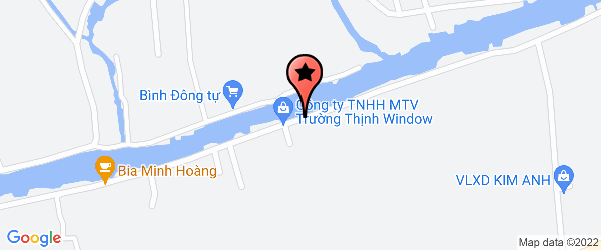 Map go to Tv Tk XD Truong Thinh Window Company Limited