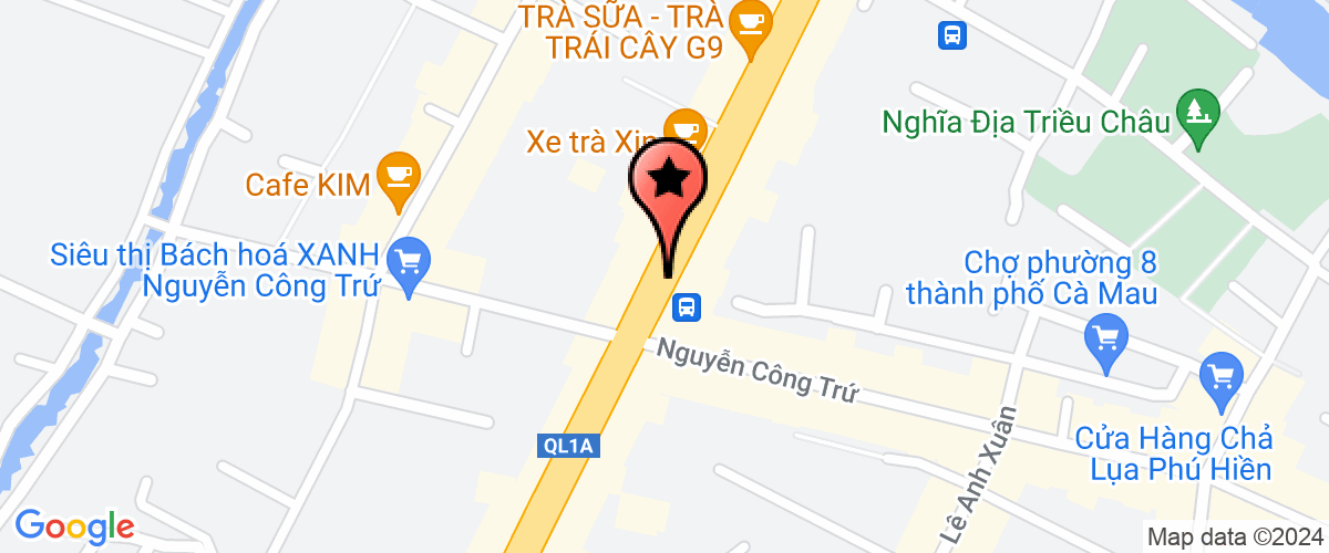 Map go to Trinh Gia Quyen Private Enterprise