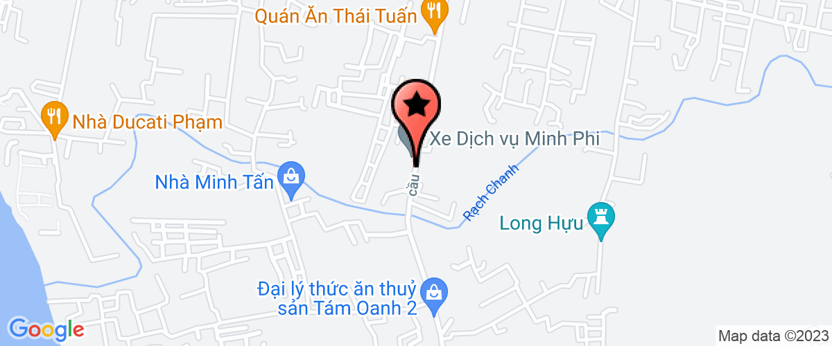 Map go to Gara Oto Huynh Phuong Company Limited