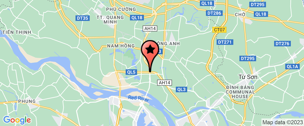 Map go to Huong Viet Trading Construction Production Company Limited