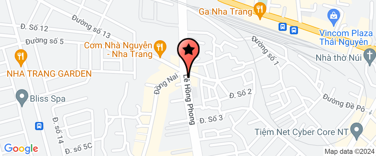 Map go to va Truc Lam Trading Production Company Limited