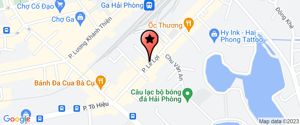 Map go to Shv Hai Phong Investment Joint Stock Company