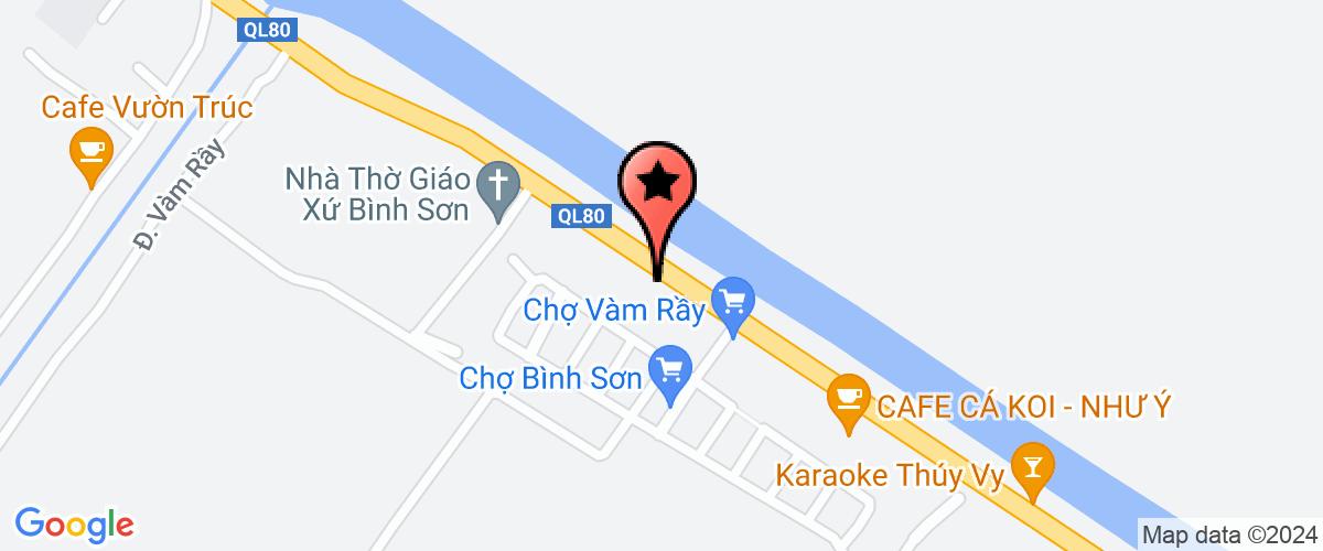 Map go to Cao Khanh Private Enterprise