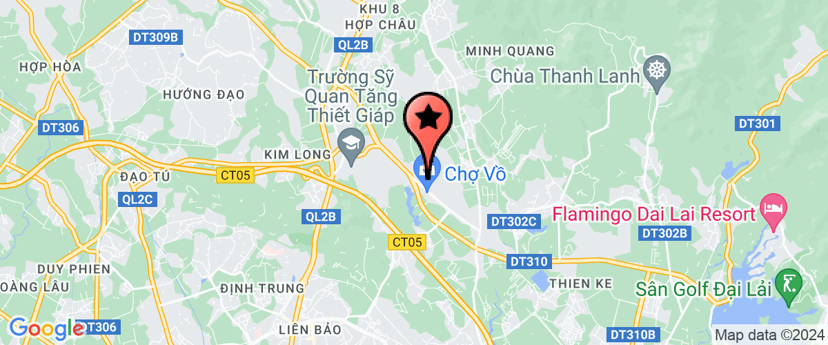 Map go to mot thanh vien Thai Binh Company Limited