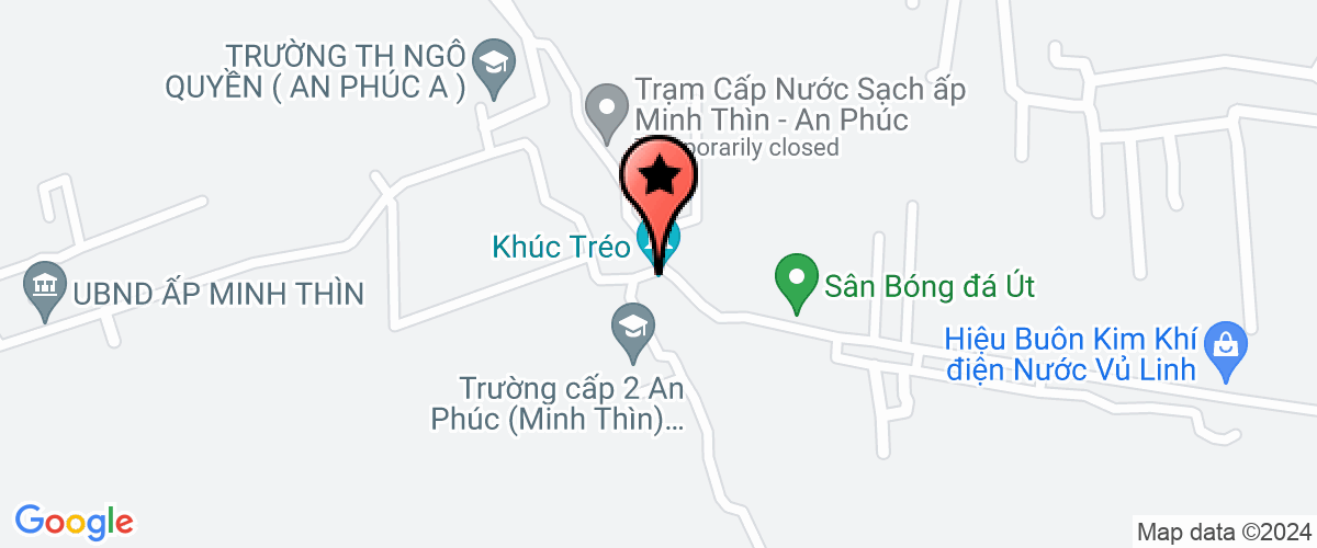 Map go to Bao Anh Bac Lieu Private Enterprise